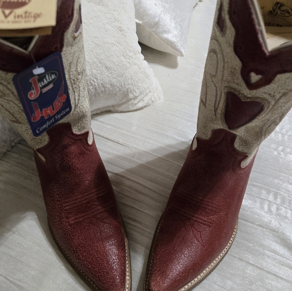 Brand New Womens Justin Boots! Size 8 Tags Still On!! - Picture 5 of 12